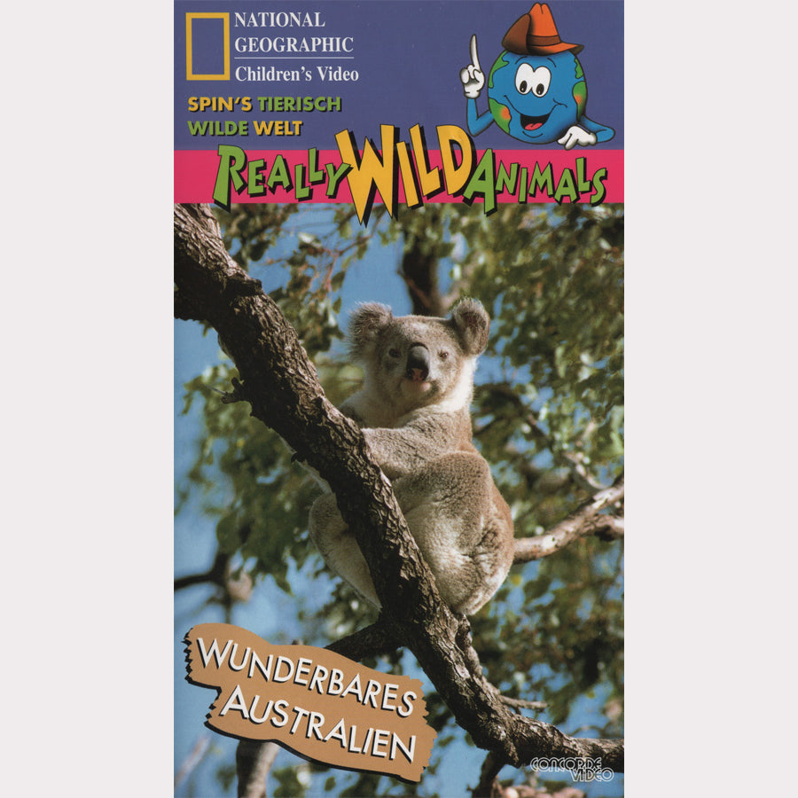 Spin's Tierisch Wilde Welt / Really Wild Animals: Wunderbares Australien (VHS - 1995 - DE)