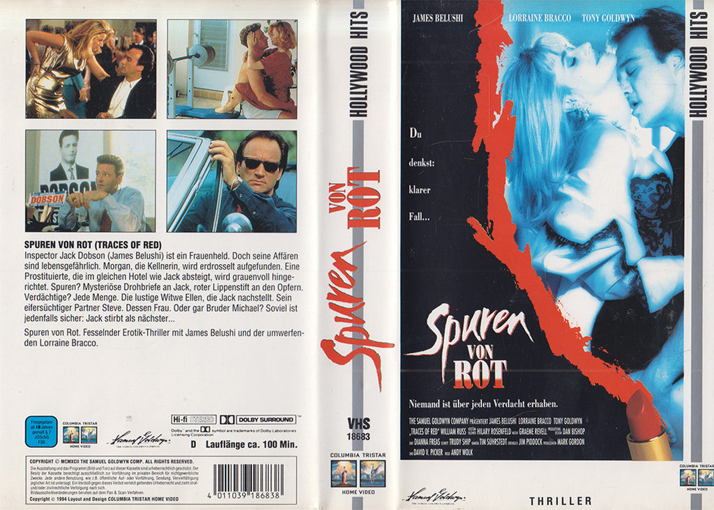 Traces de rouge (VHS - 1994 - DE)