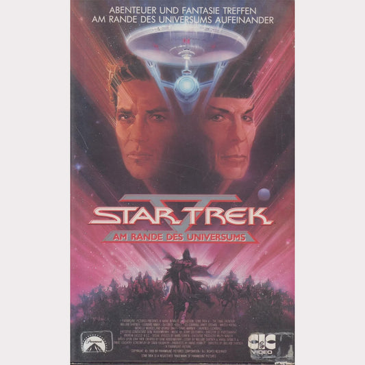 Star Trek V - The Final Frontier (VHS - 1990 - DE)