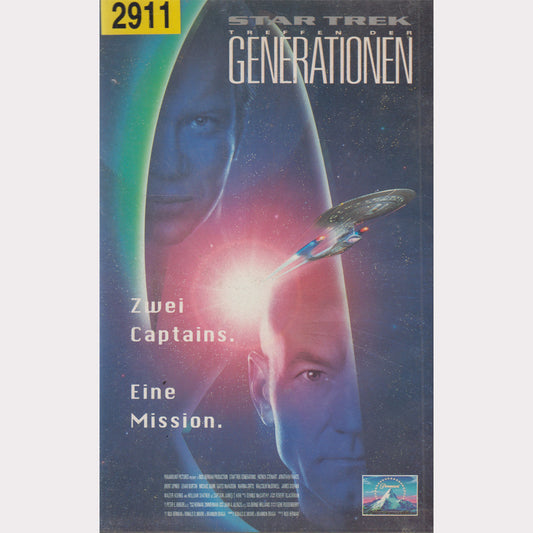 Star Trek: Generations (VHS - 1995 - DE)