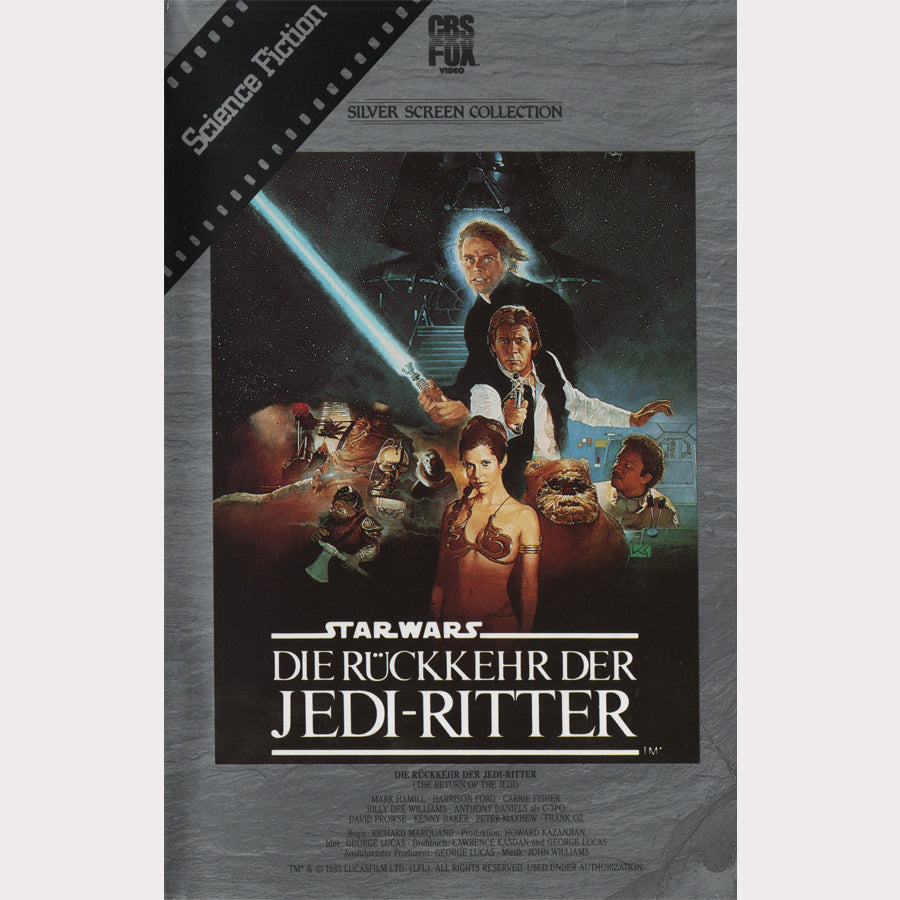 Star Wars: Return of the Jedi (VHS - 1990 - DE)