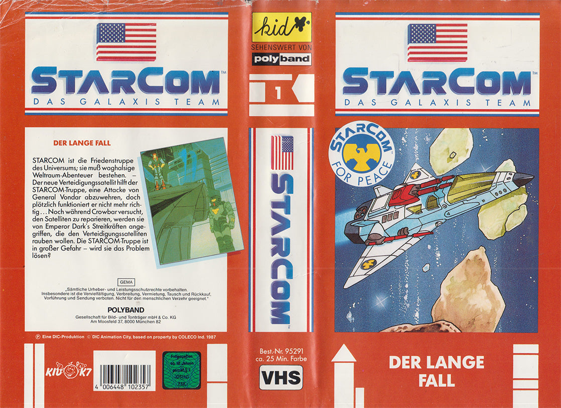 Starcom - L'équipe Galaxy 1 : La longue chute (VHS - DE)