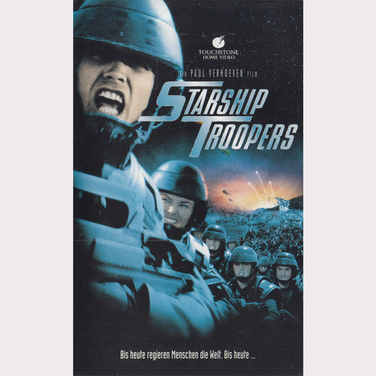 Starship Troopers Touchstone Home Video VHS Kassette Cover
