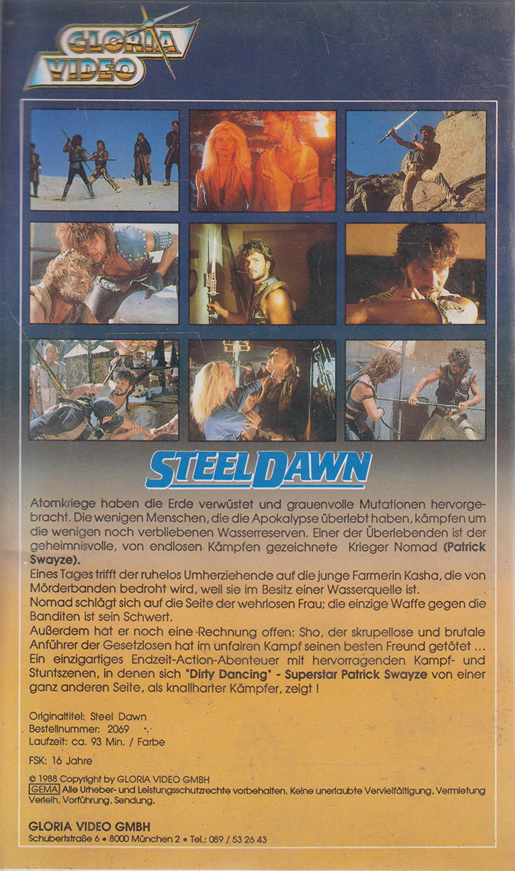 Steel Dawn - Die Fährte des Siegers (VHS - 1988 - DE)