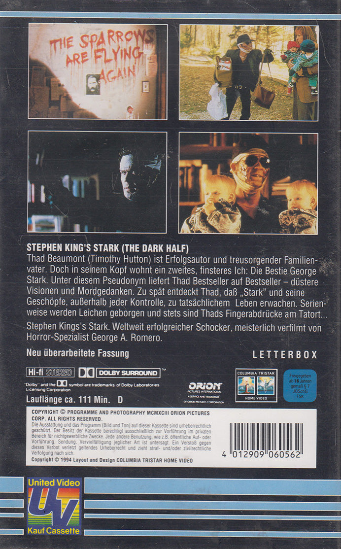 Stephan King's Stark (VHS - 1994 - DE)