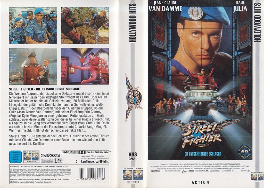 Street Fighter - La Bataille Finale (VHS - 1995 - DE)