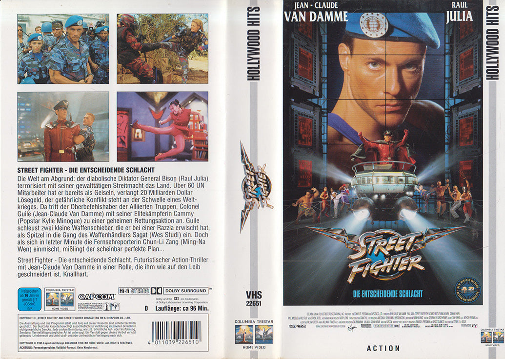 Street Fighter - La Bataille Finale (VHS - 1995 - DE)
