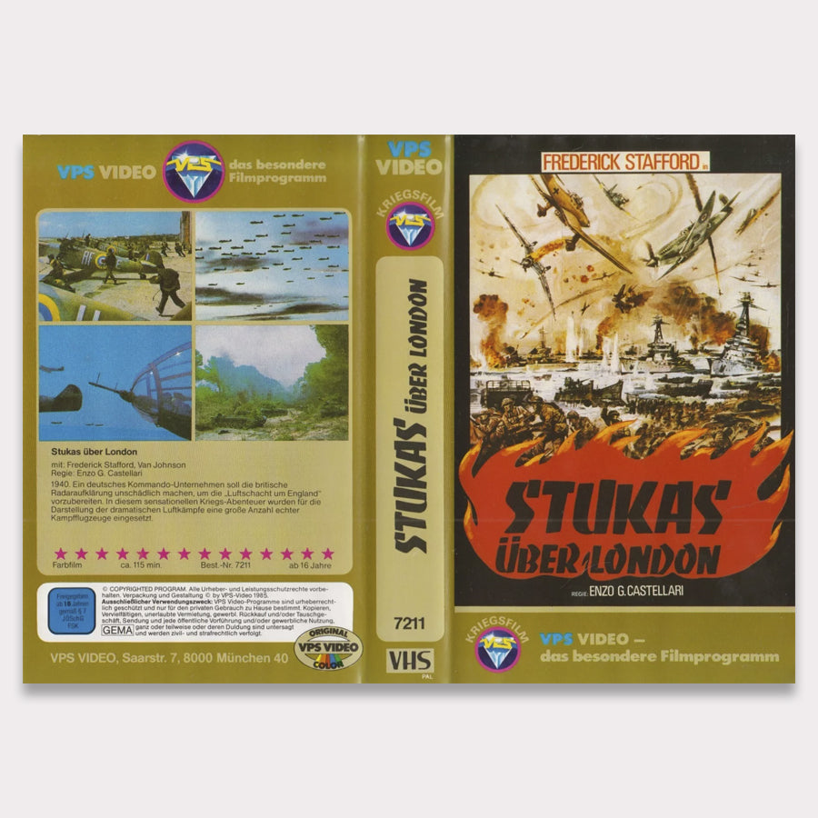 Stukas over London [Insert VHS (sans cassette/boîtier)]