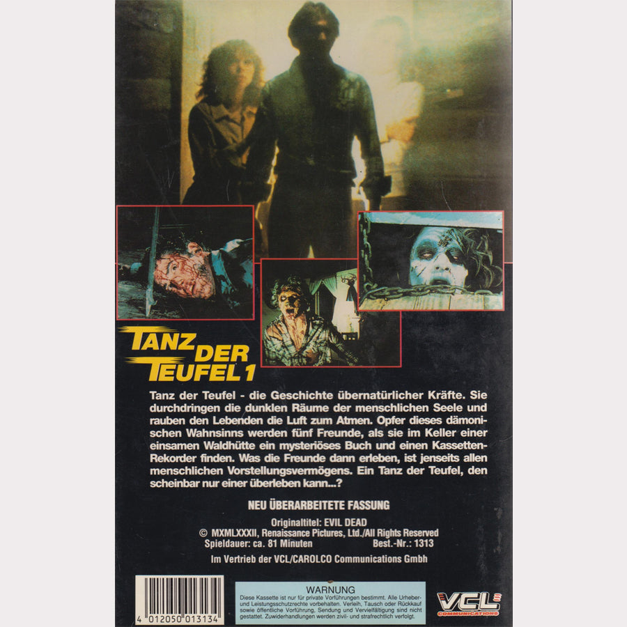 Evil Dead 1 (VHS - DE)