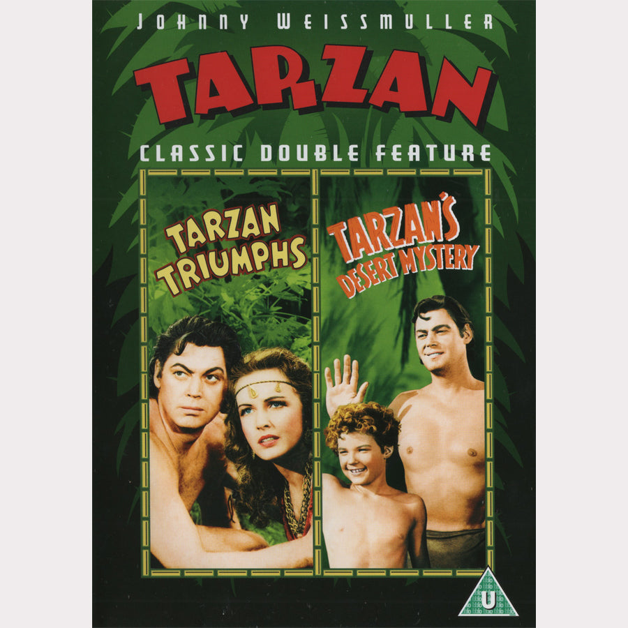 Tarzan Triumphs / Tarzan's Desert Mystery (DVD - UK)