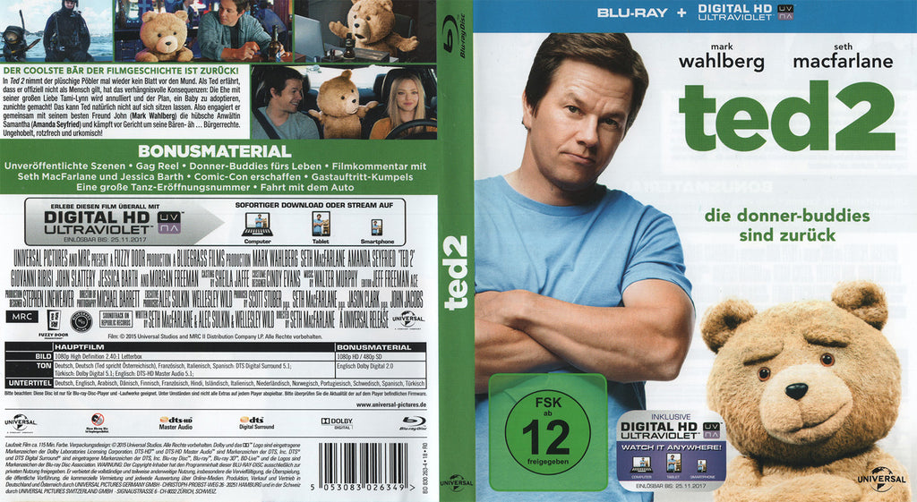 Ted 2 (Blu-ray - 2015 - DE)