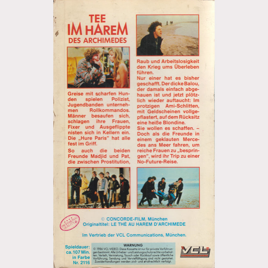 Tee im Harem des Archimedes (VHS - 1986 - DE)