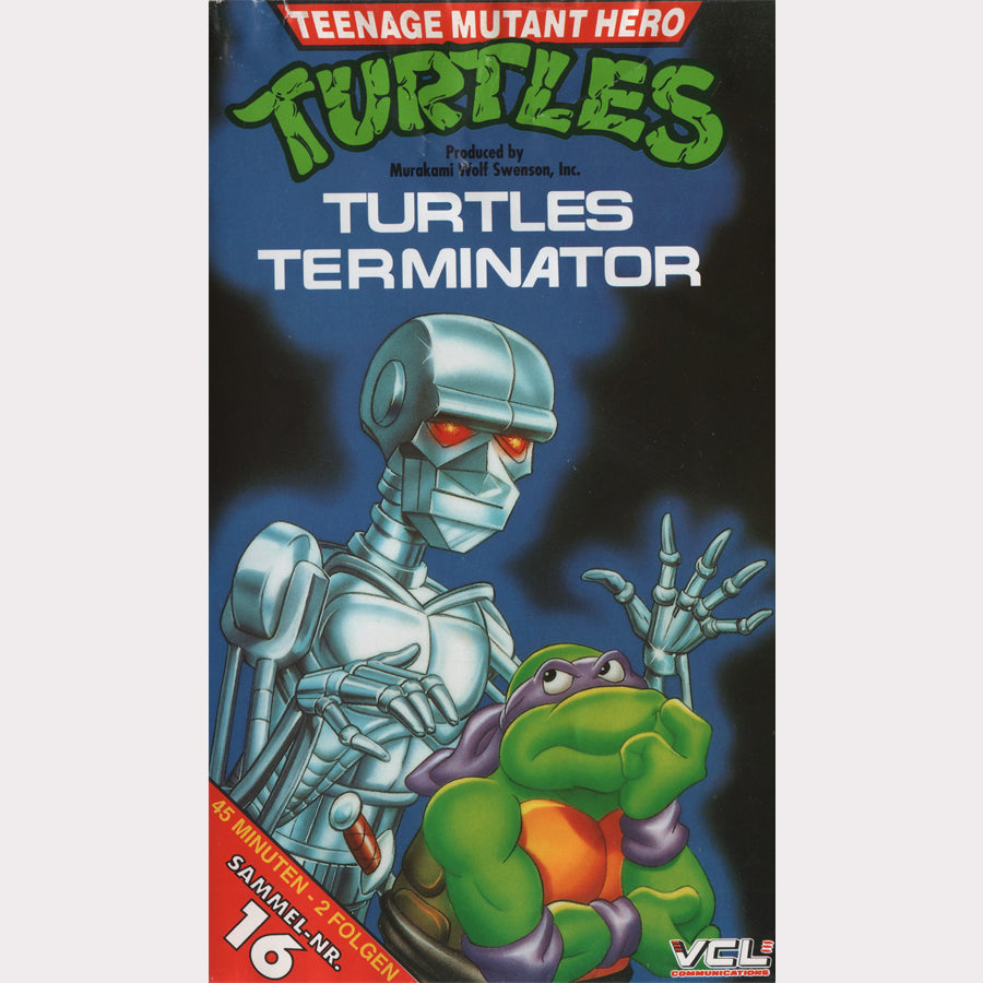Les Tortues Ninja 16 : Les Tortues Ninja Terminator (VHS - 1992 - DE)