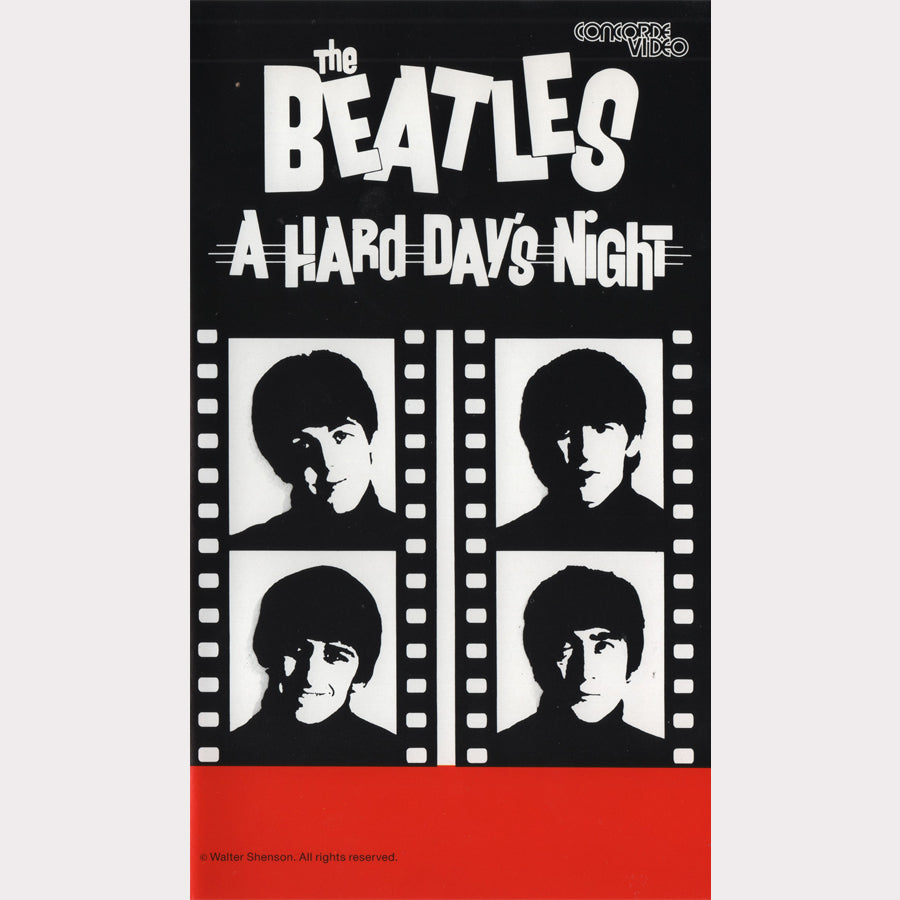 Les Beatles : Une dure journée de nuit (VHS - Royaume-Uni / Allemagne)