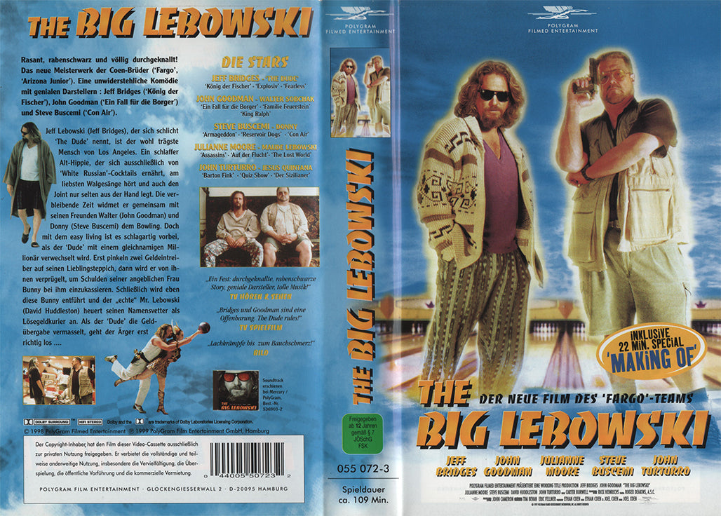 Le Grand Lebowski (VHS - 1999 - DE)