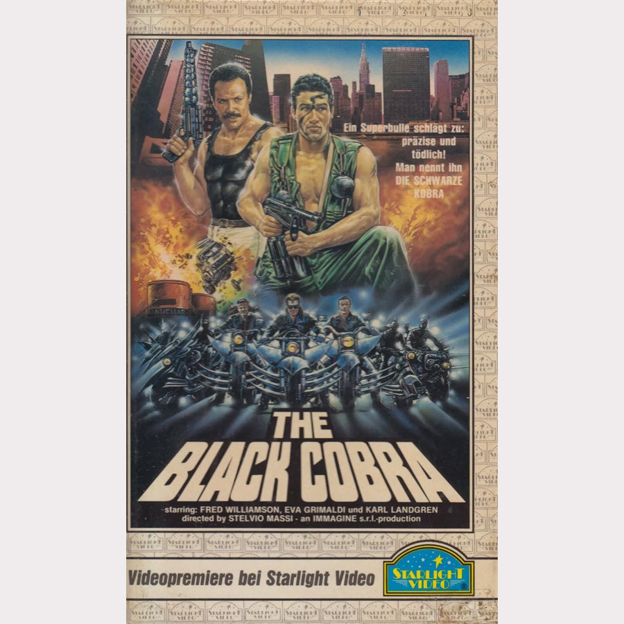 The Black Cobra (VHS - DE)