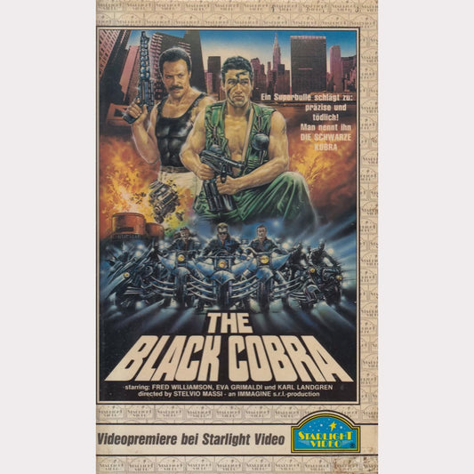 Le Cobra noir (VHS - DE)