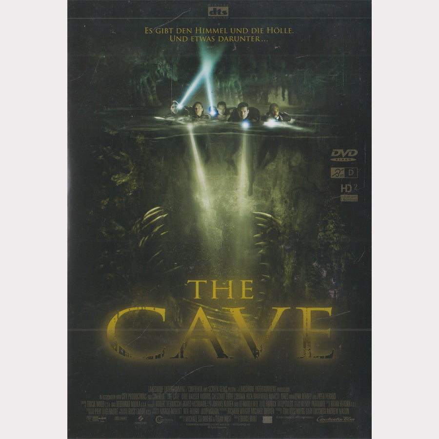 Cover der DVD des Films The Cave erschienen bei Constantin Film