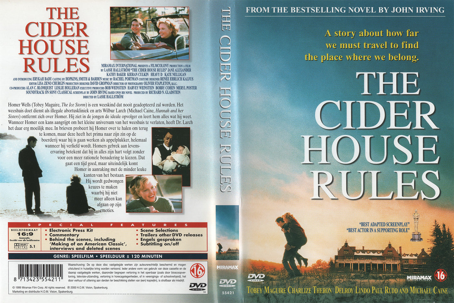The Cider House Rules (DVD - 2000 - NL)