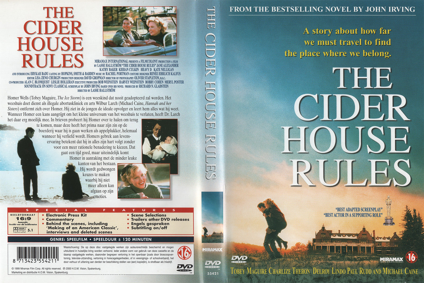 The Cider House Rules (DVD - 2000 - NL)