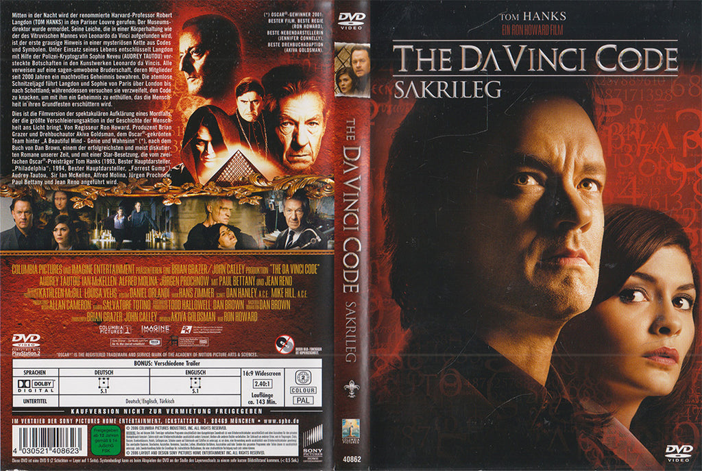 Da Vinci Code - Sacrilège (DVD - 2006 - DE)