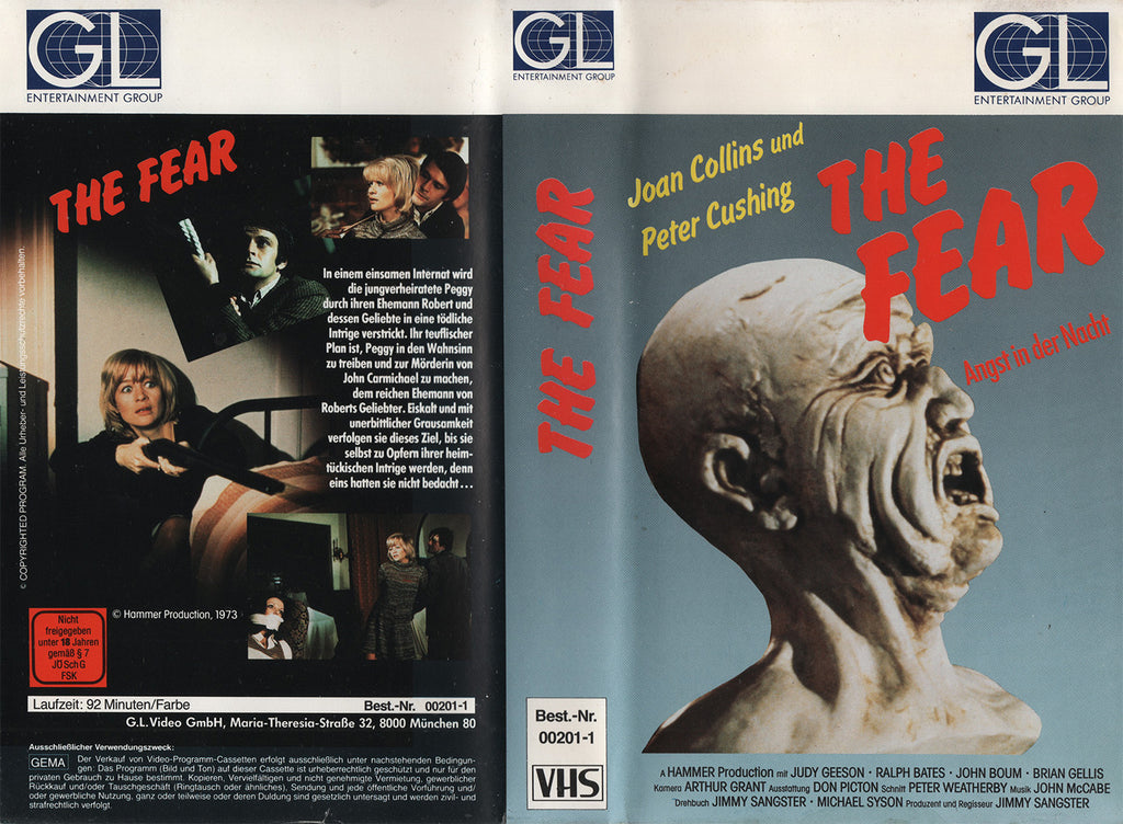 The Fear - Angst in der Nacht (VHS - DE)