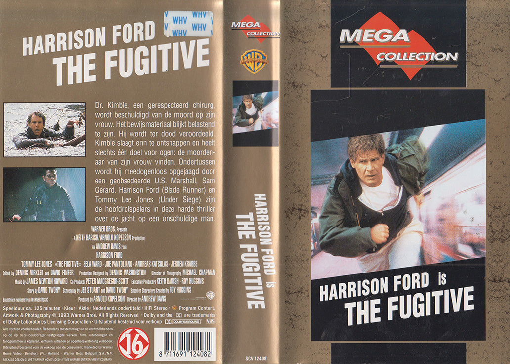 Le Fugitif (VHS - 1997 - NL)