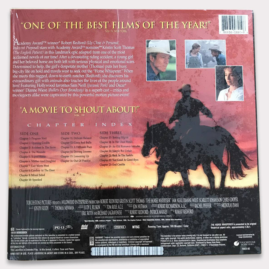 The Horse Whisperer (2xLaserdisc - US)
