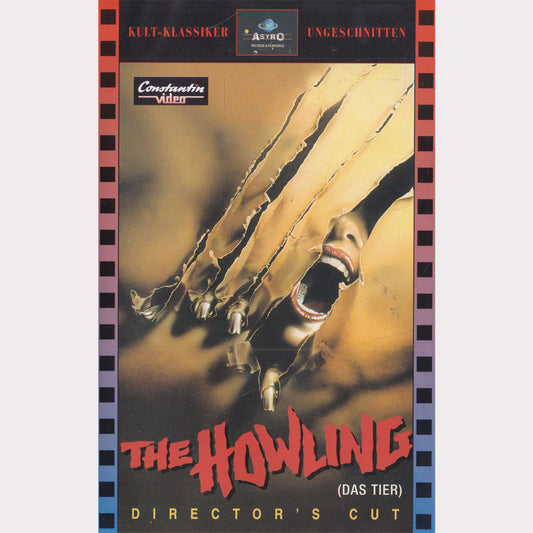 The Howling Das Tier Astro 1999 VHS Kassette Cover