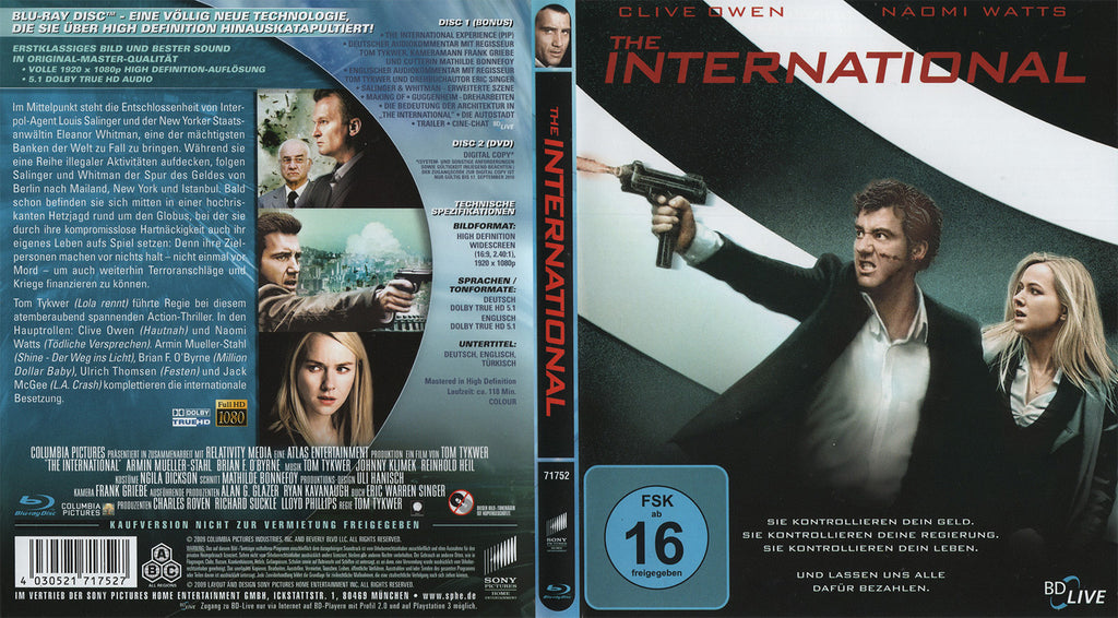 The International (Blu-ray+DVD - 2009 - DE)