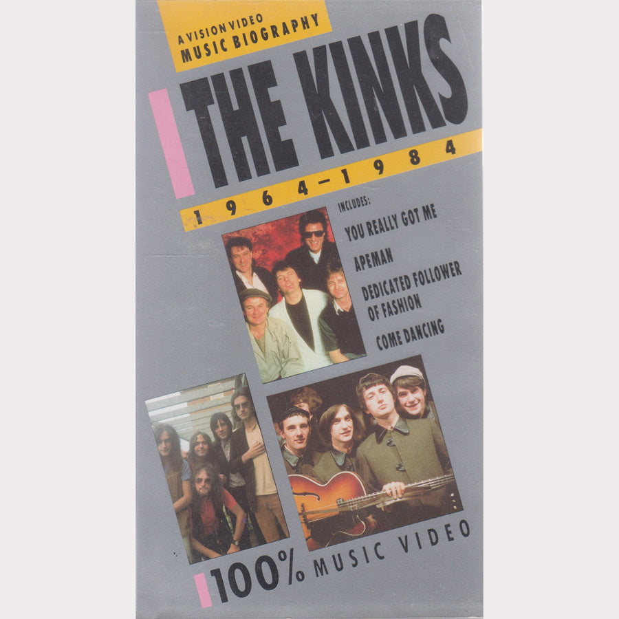 The Kinks: Music Biography 1964-1984 (VHS - UK)