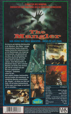 The Mangler Starlight Video VHS Kassette Cover back