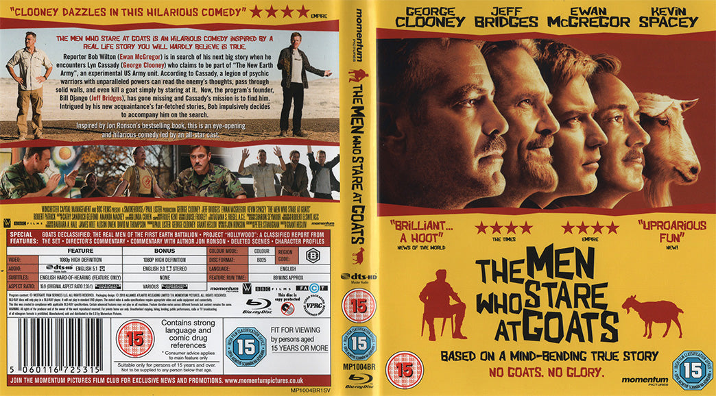 The Men Who Stare at Goats (Blu-ray - 2010 - UK)