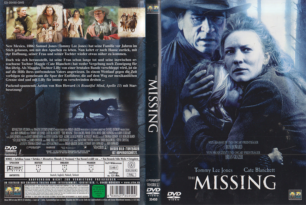 The Missing (DVD - 2004 - DE)