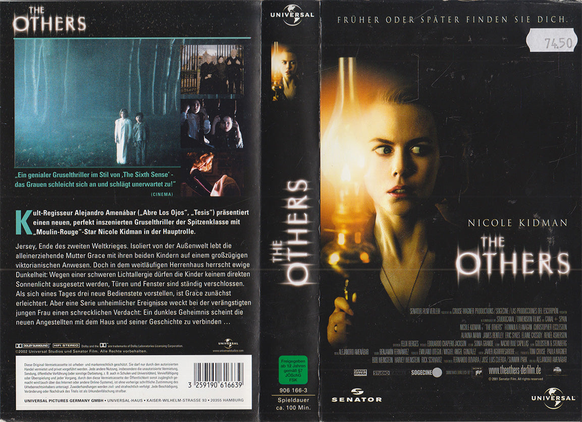 The Others Universal 2002 VHS Kassette Einleger