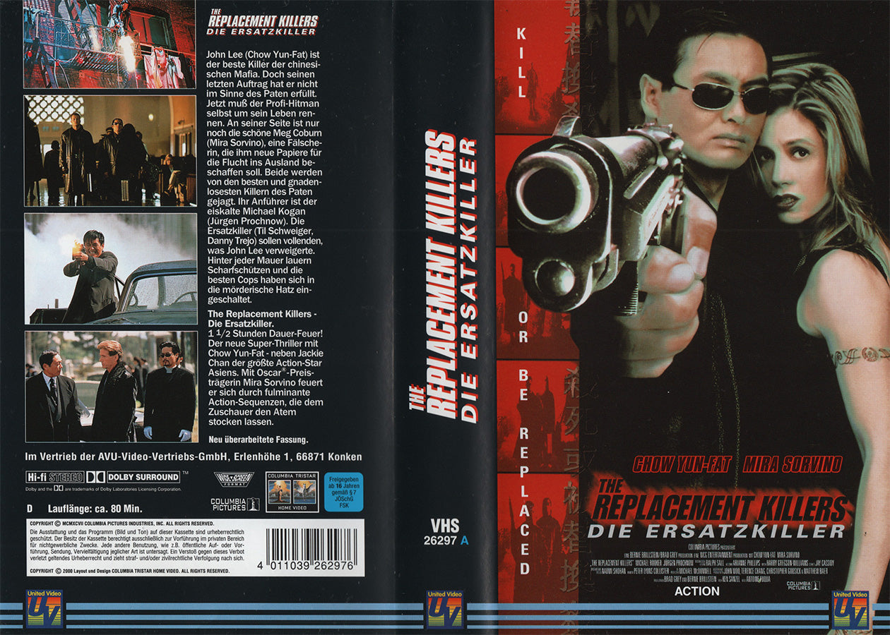 The Replacement Killers - Die Ersatzkiller (VHS - 2000 - DE)