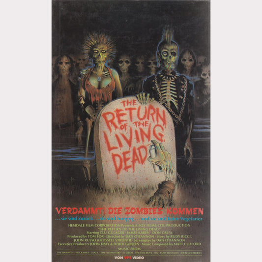 The Return of the Living Dead (VHS - 1986 - DE)