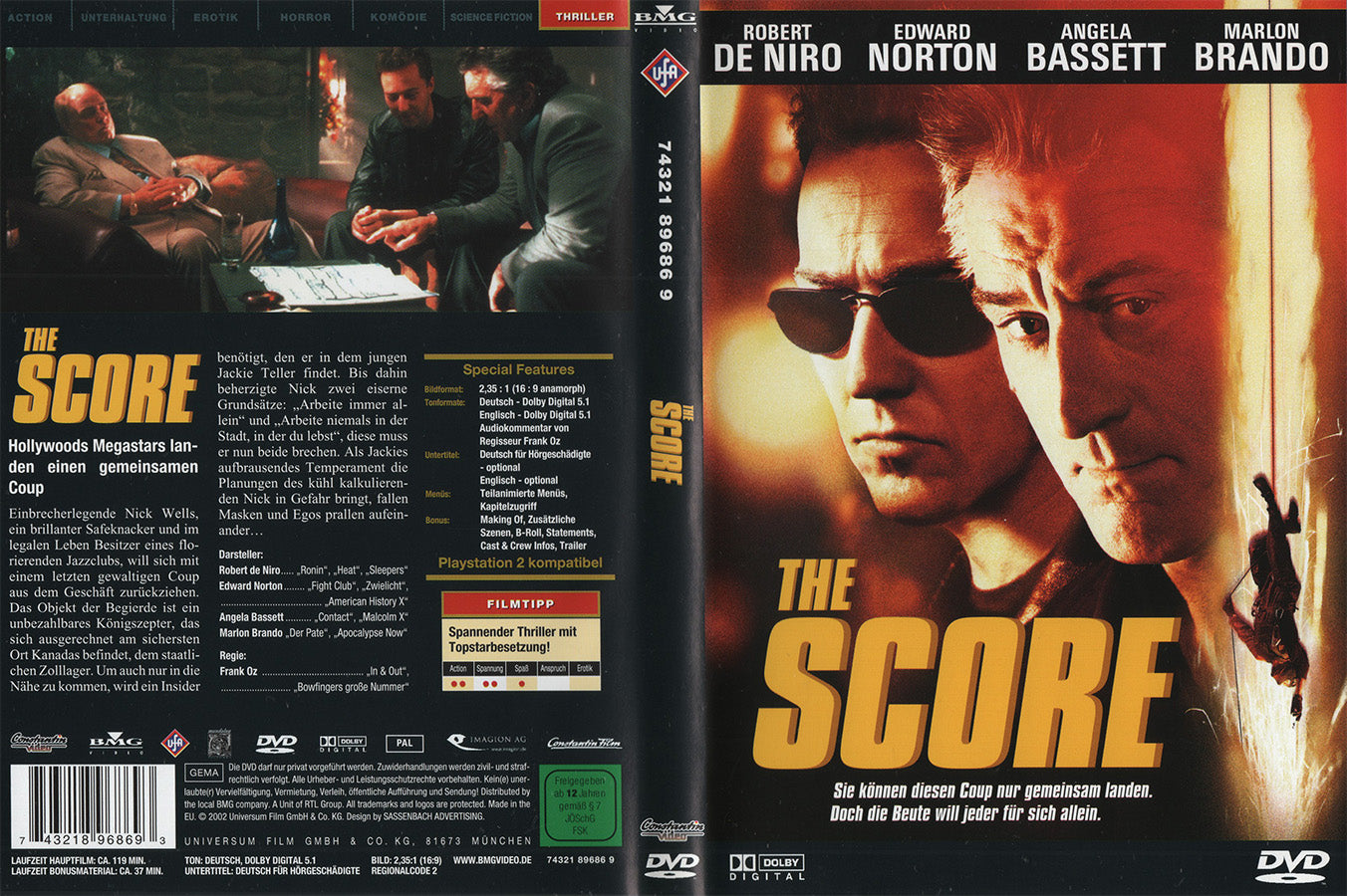 The Score (DVD - 2002 - DE)