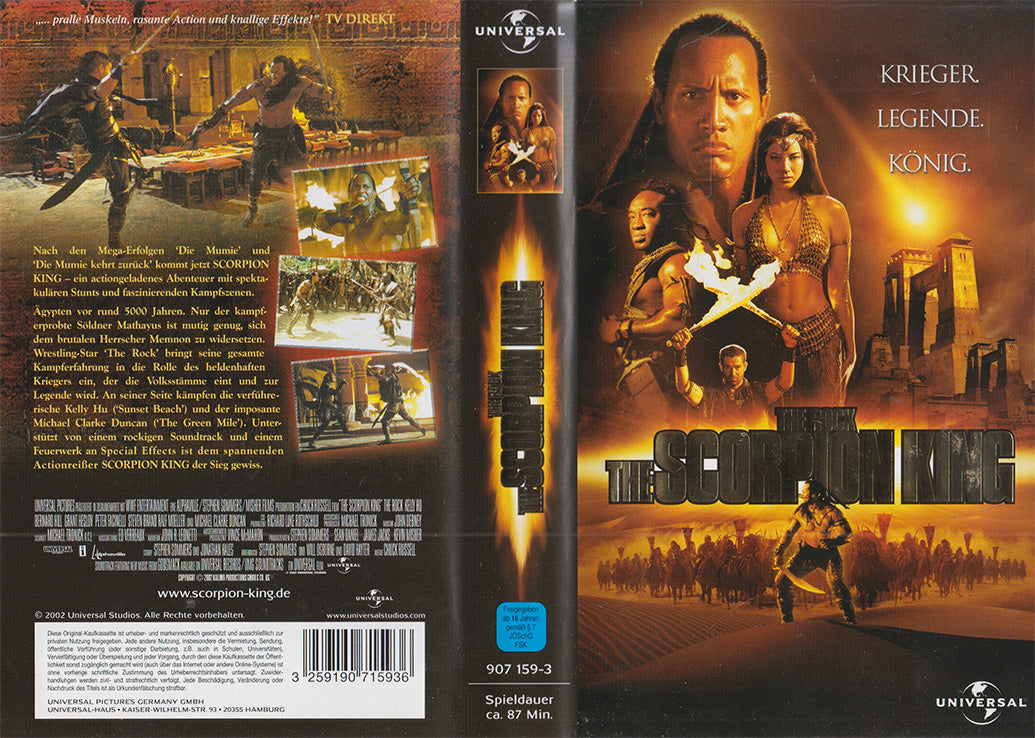 The Scorpion King (VHS - 2002 - DE)