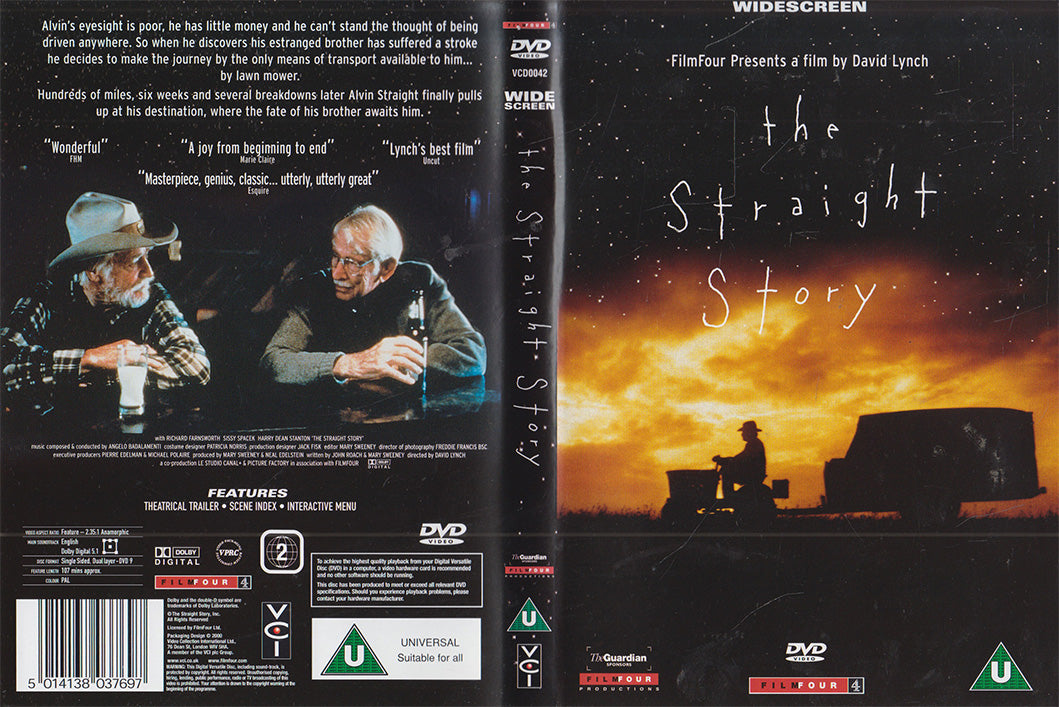 The Straight Story (DVD - 2000 - UK)