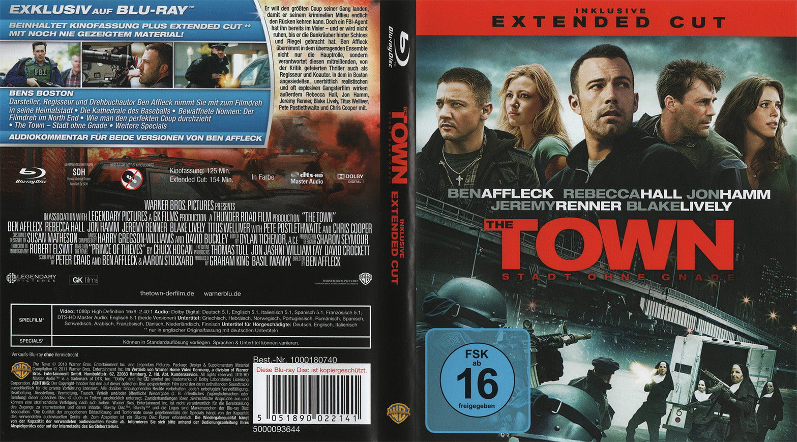 The Town - Stadt ohne Gnade (Blu-ray - 2011 - DE)