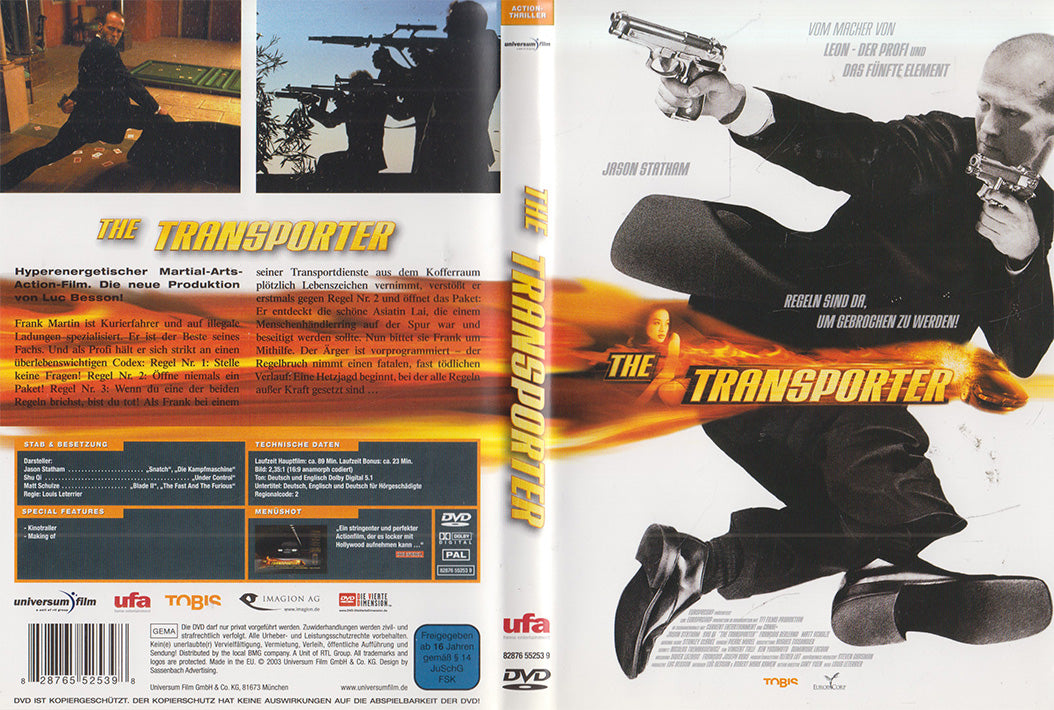 Le Transporteur (DVD - 2003 - DE)