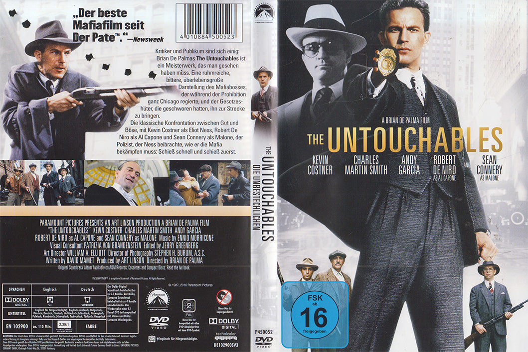 The Untouchables - Die Unbestechlichen (DVD - 2016 - DE)