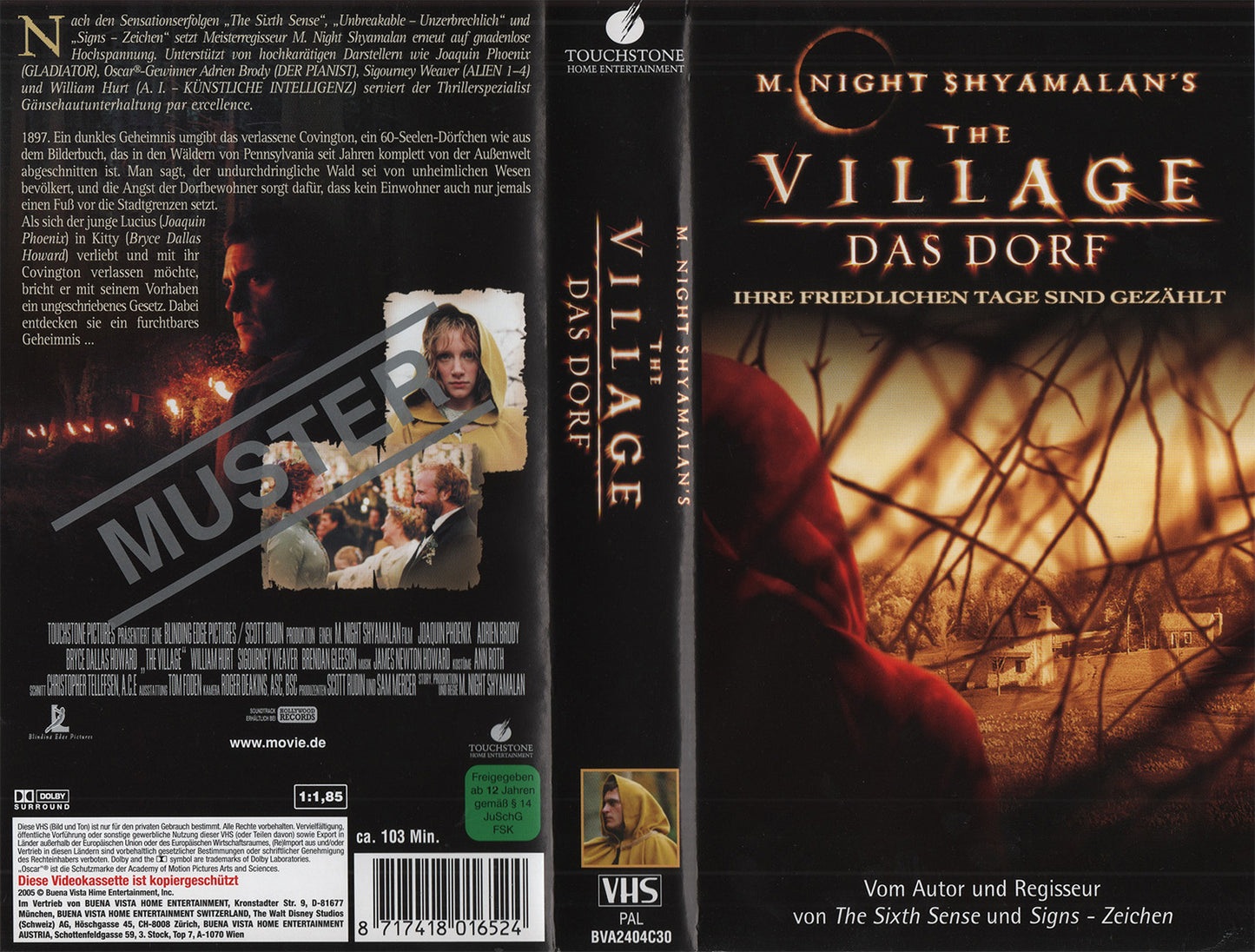 The Village - Das Dorf [Pressekopie] (VHS - 2005 - DE)