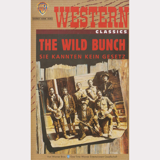 The Wild Bunch - Sie kannten kein Gesetz  (VHS - 1993 - DE)
