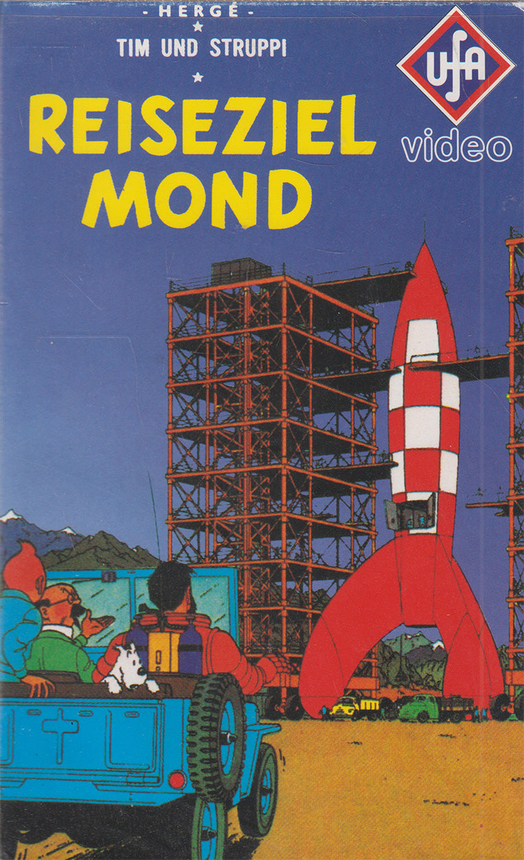 Tintin : Destination Lune (VHS - 1982 - DE)