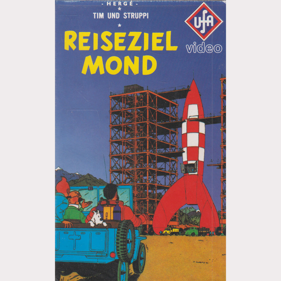 Tintin : Destination Lune (VHS - 1982 - DE)