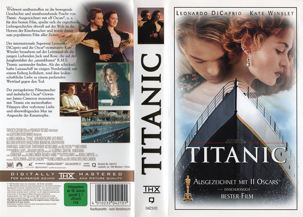 Titanic (VHS - 1998 - DE)