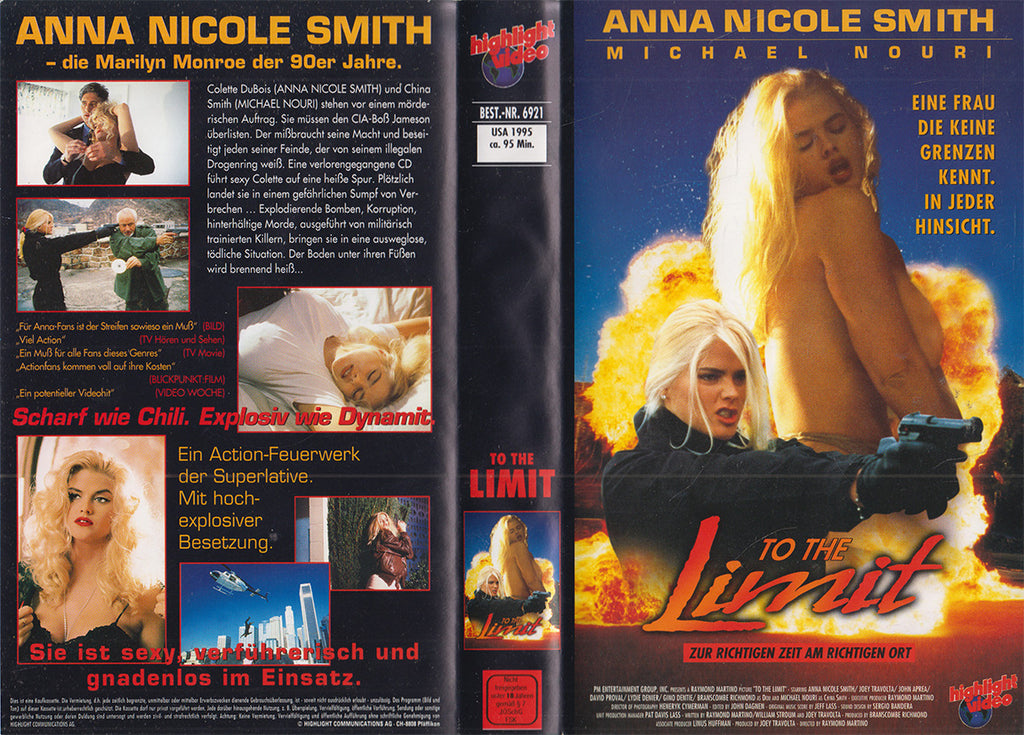 To The Limit Highlight Video VHS Kassette Einleger