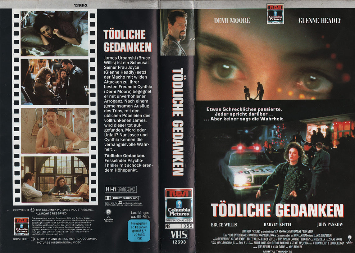 Pensées mortelles (VHS - 1991 - DE)